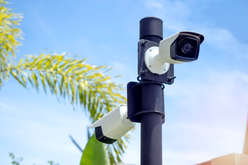 Outdoor CCTV camera installation Dubai